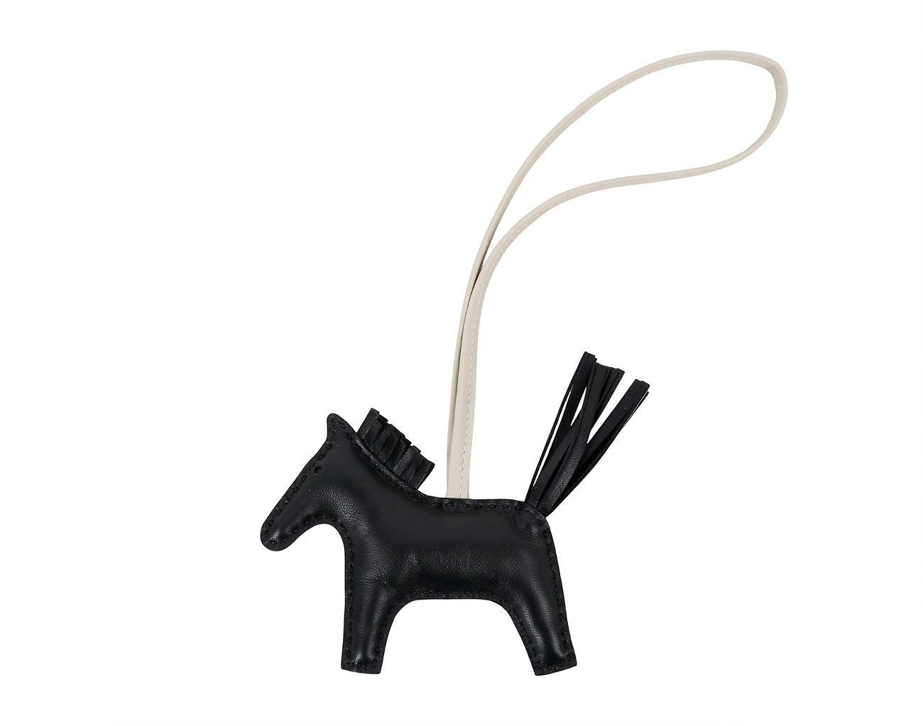 에르메스 로데오 로베오 꾀흐 PM 블랙 크레 셀레스트