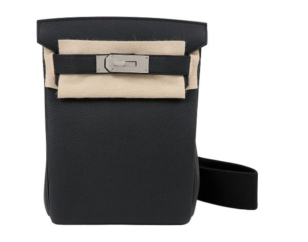 에르메스 핵 아도 PM 블랙 은장 W