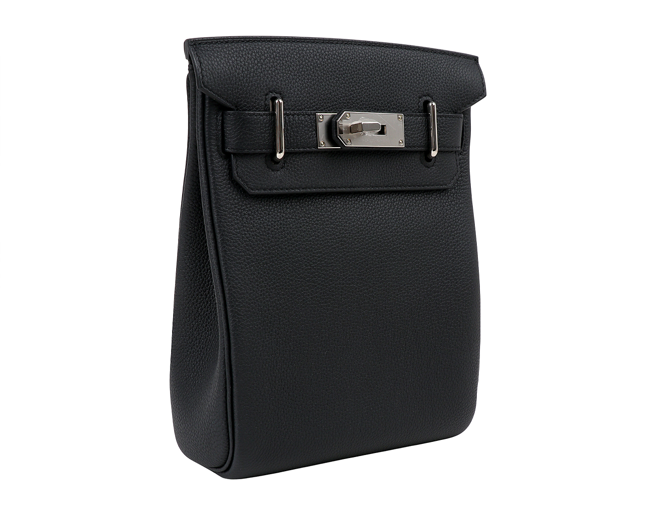 에르메스 핵 아도 PM 블랙 은장 W