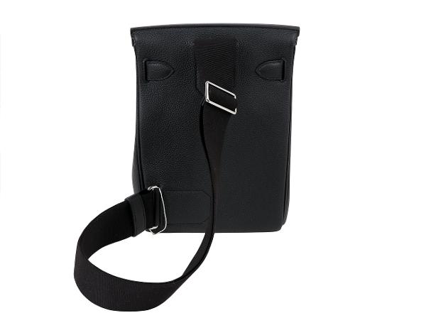 에르메스 핵 아도 PM 블랙 은장 W