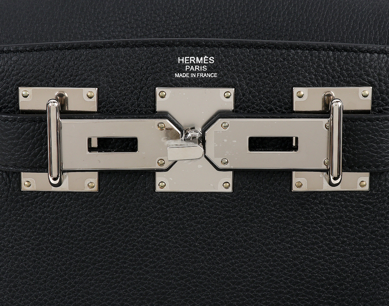 에르메스 핵 아도 PM 블랙 은장 W