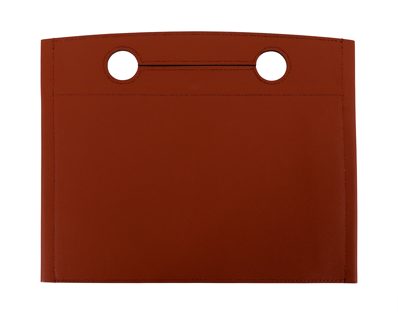 에르메스 컬러매틱 백포켓 파우치 30 나타 뀌브르 라임 은장 U