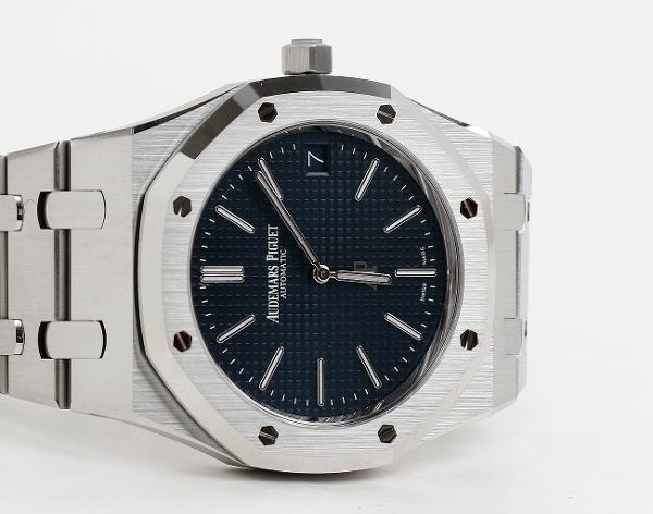 오데마피게 로얄오크 점보 엑스트라 씬 스틸 블루 다이얼 16202ST.OO.1240ST.02