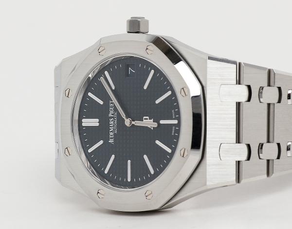 오데마피게 로얄오크 점보 엑스트라 씬 스틸 블루 다이얼 16202ST.OO.1240ST.02