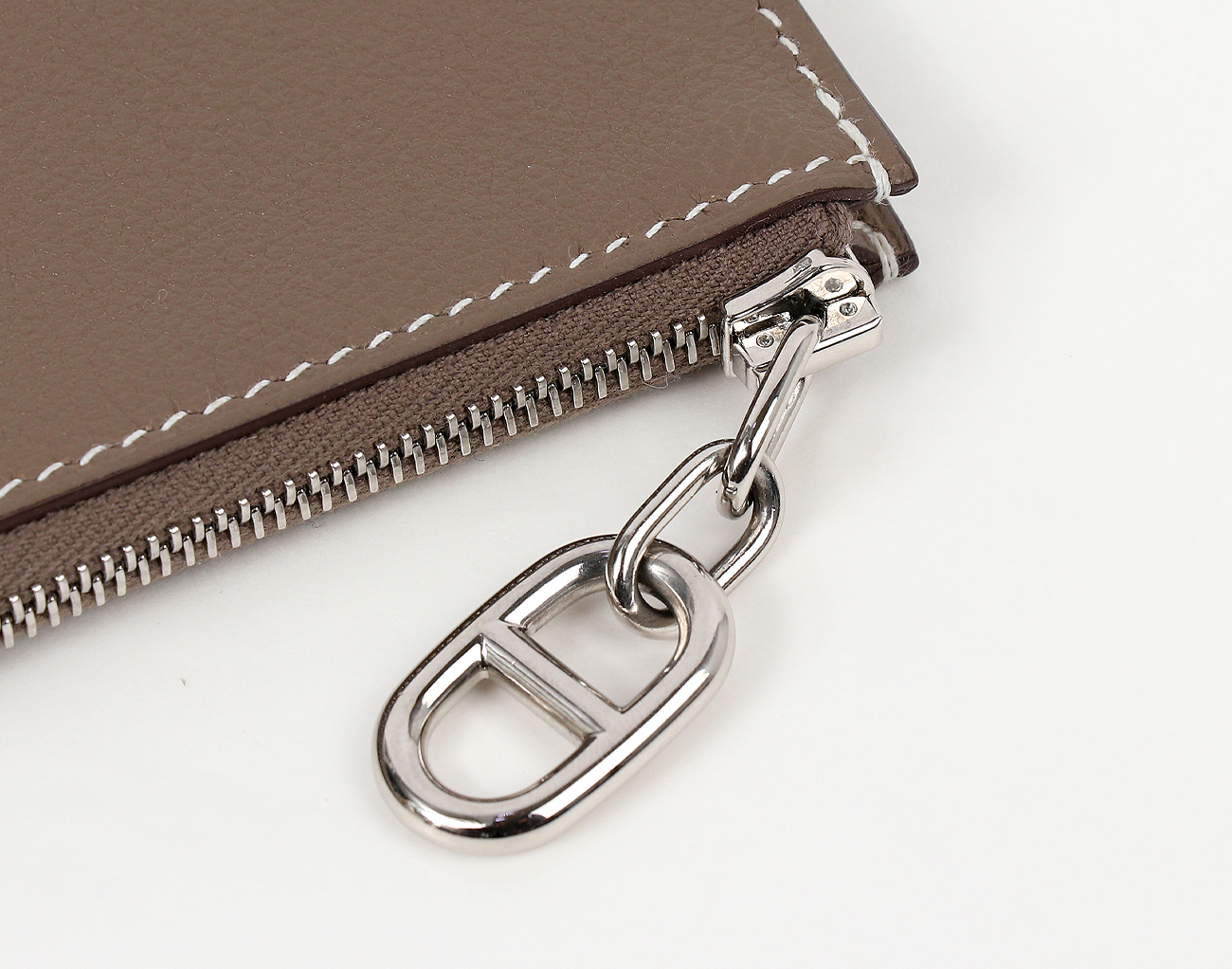 에르메스 지펜고 샹달 카드 홀더 에토프 은장 K