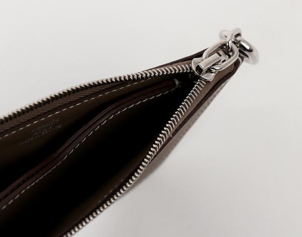 에르메스 지펜고 샹달 카드 홀더 에토프 은장 K