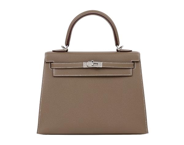 에르메스 셀리에 켈리 25 베르소 에토프 뱀부 은장 W