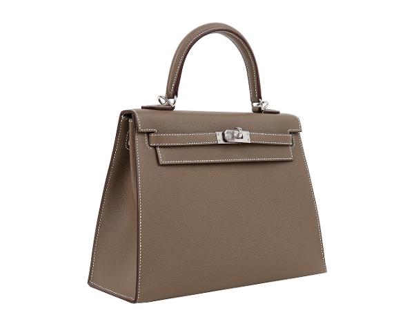 에르메스 셀리에 켈리 25 베르소 에토프 뱀부 은장 W