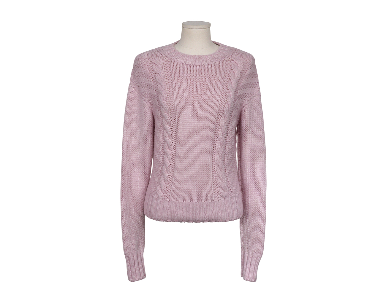 샤넬 캐시미어 풀오버 라벤더 36