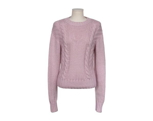 샤넬 캐시미어 풀오버 라벤더 36