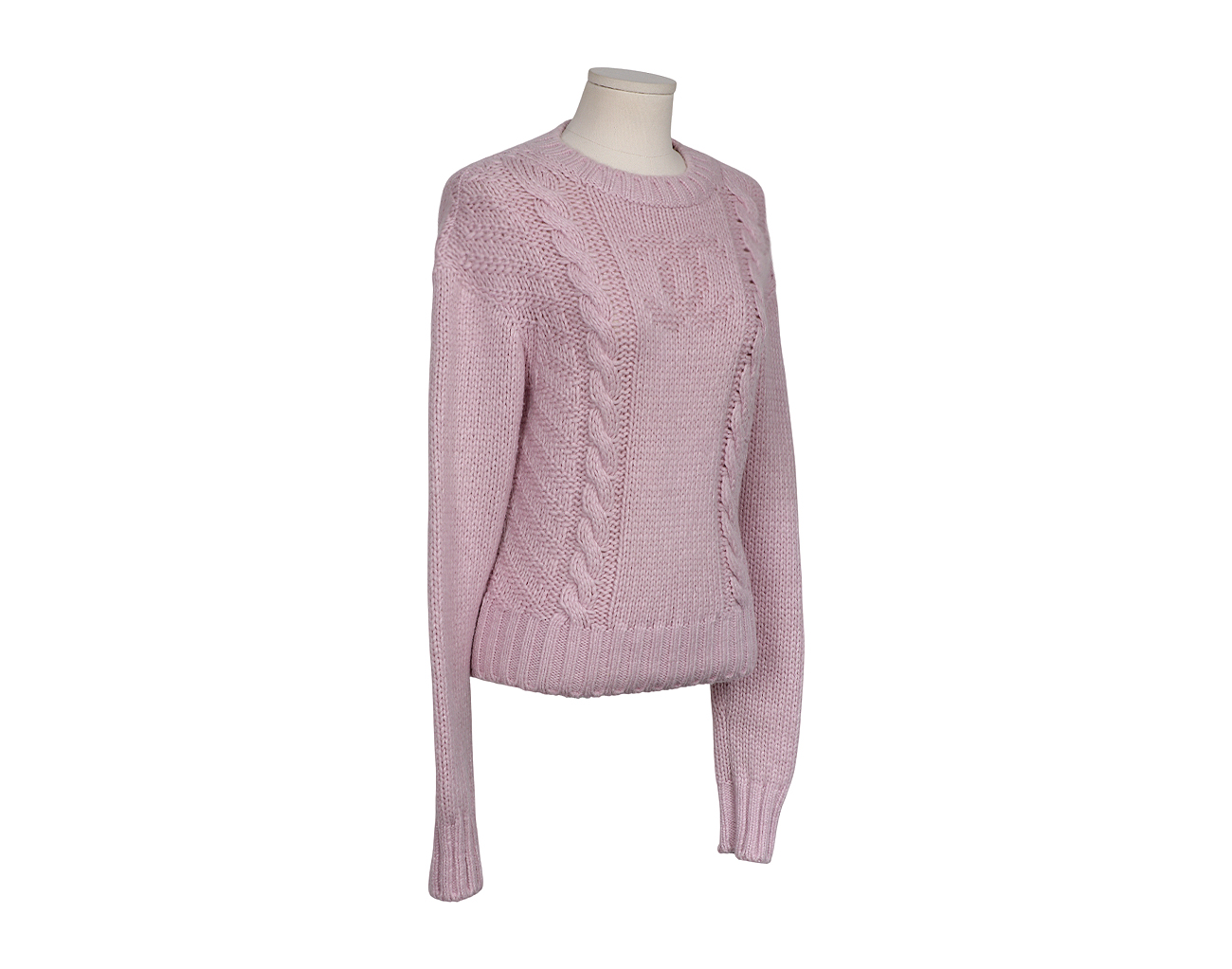 샤넬 캐시미어 풀오버 라벤더 36