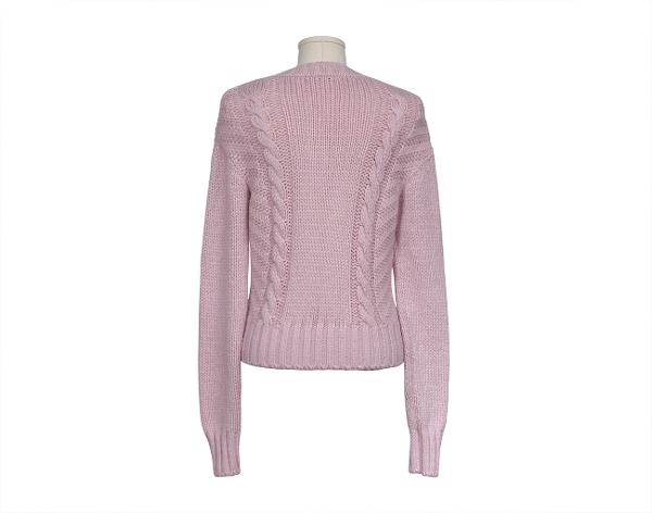 샤넬 캐시미어 풀오버 라벤더 36