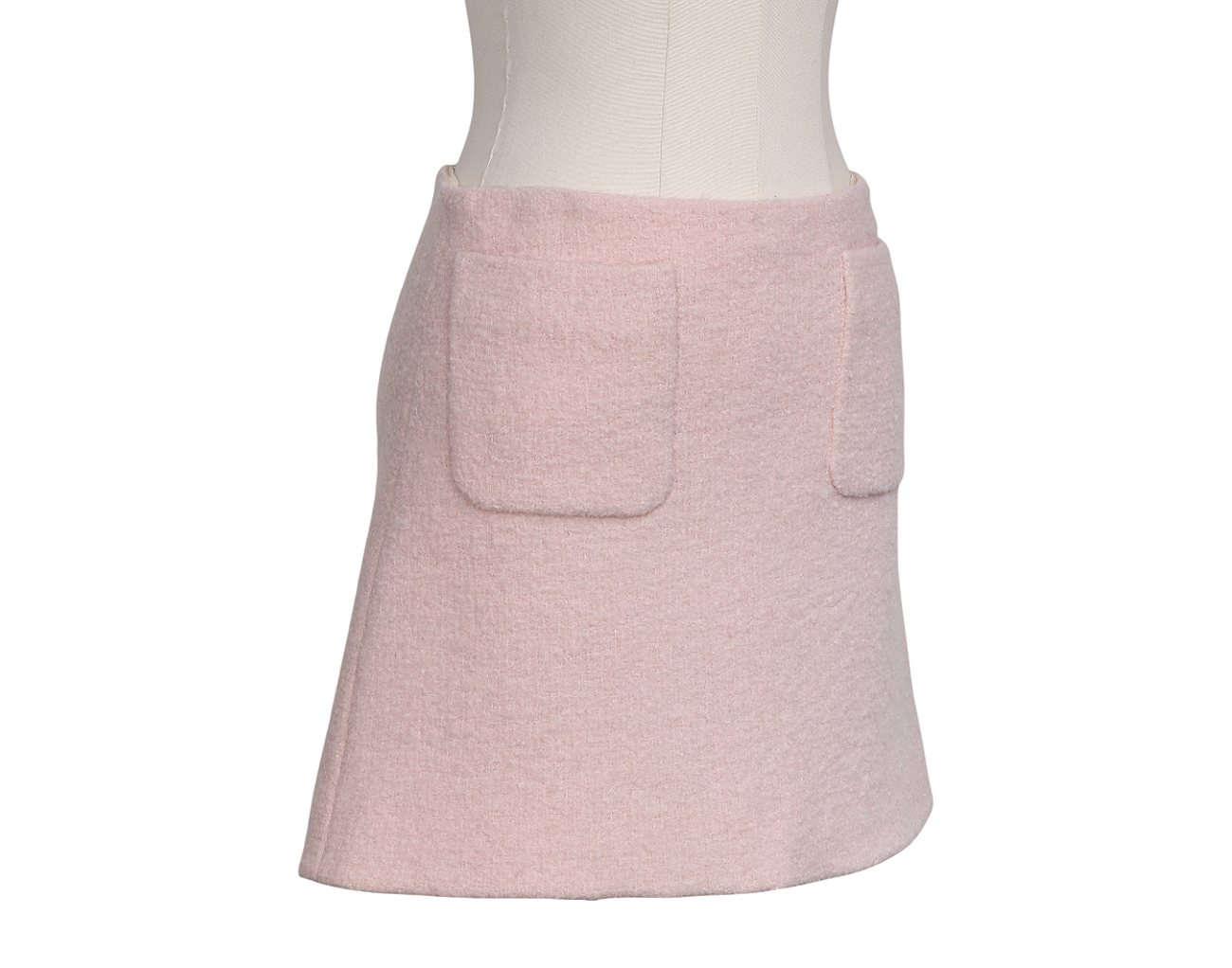 샤넬 포켓 스커트 라이트 핑크 36