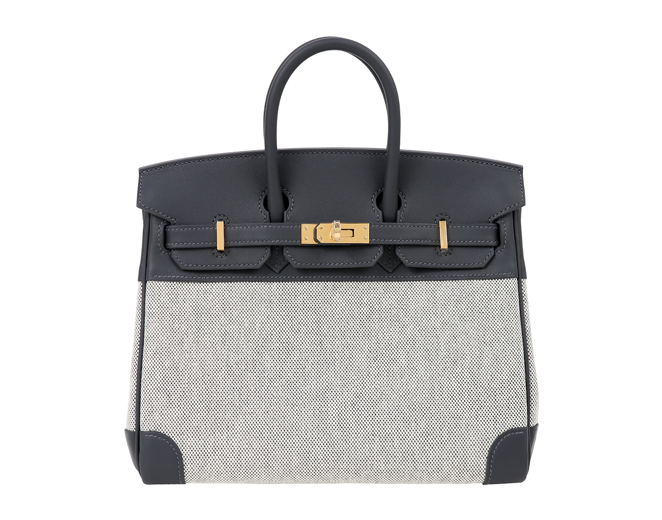 에르메스 벌킨 25 토일 에크루 아르두아즈 금장 K