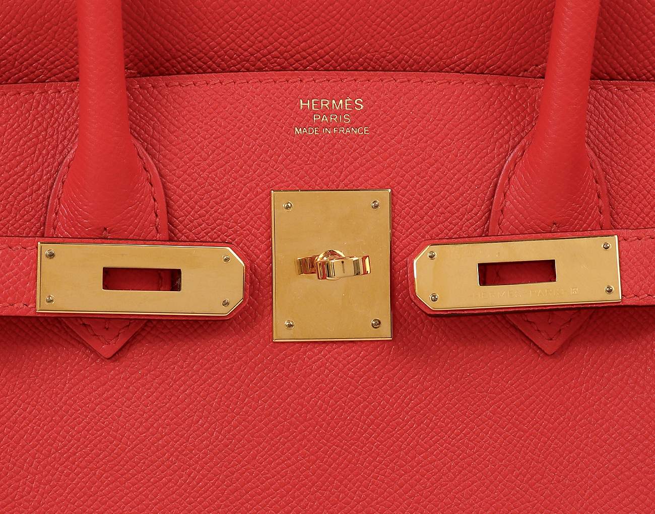 에르메스 벌킨 30 루즈 토마토 금장 A