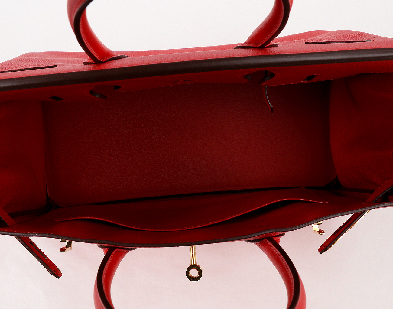 에르메스 벌킨 30 루즈 토마토 금장 A