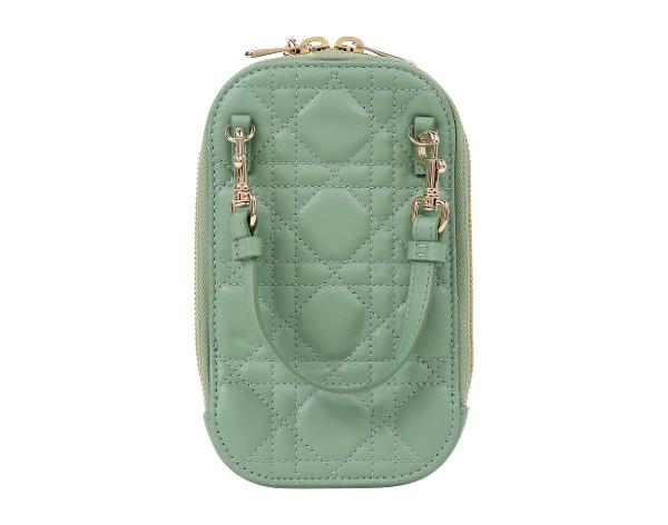디올 레이디 폰 홀더 이터리얼 그린