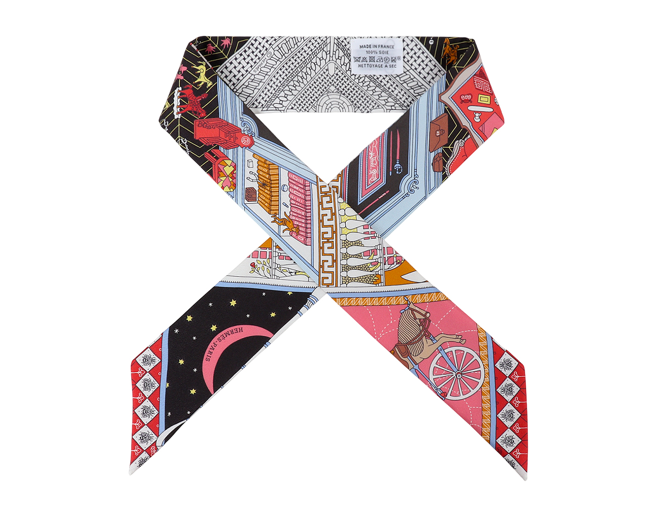 에르메스 트윌리 오브젝트 드 큐리오시떼 에벤 그레나딘 씨엘