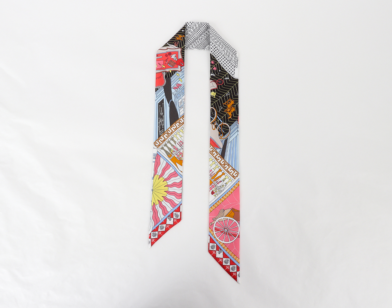 에르메스 트윌리 오브젝트 드 큐리오시떼 에벤 그레나딘 씨엘