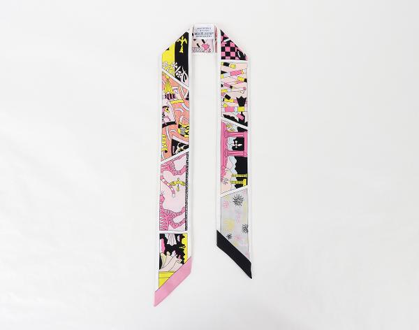 에르메스 트윌리 팩토리 수이트 블랙 로즈 존