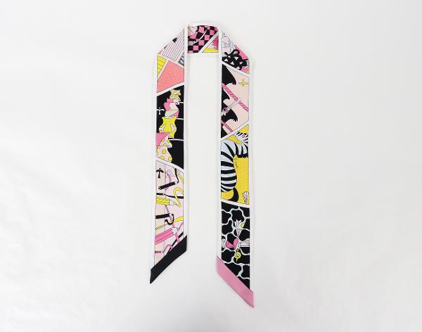 에르메스 트윌리 팩토리 수이트 블랙 로즈 존