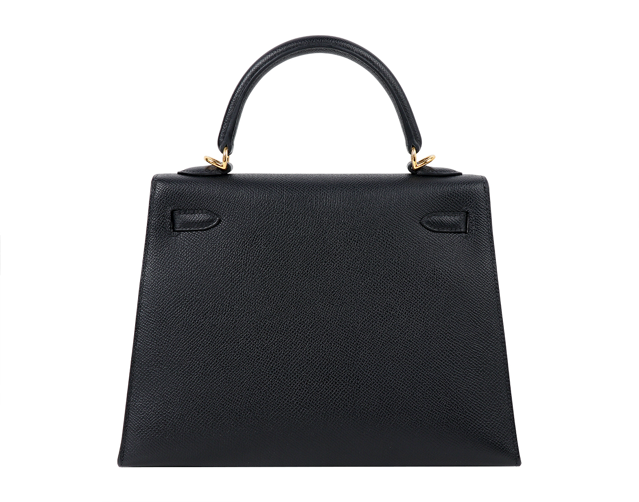 에르메스 셀리에 켈리 25 블랙 금장 B