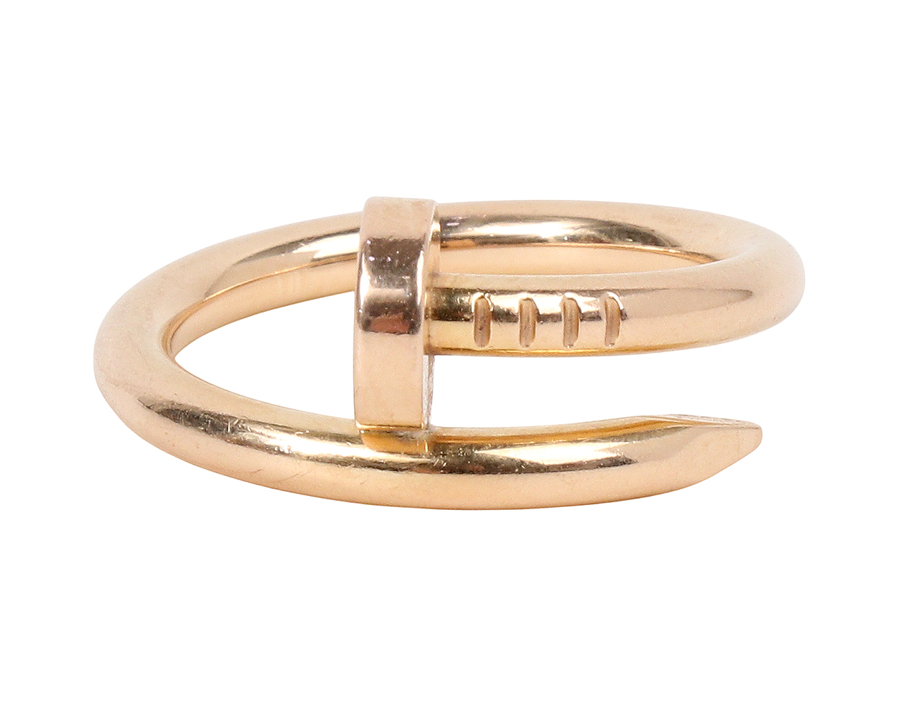 까르띠에 저스트 앵 끌루 링 핑크골드 55