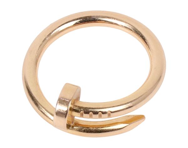 까르띠에 저스트 앵 끌루 링 핑크골드 55