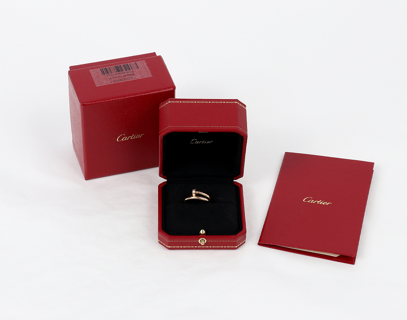 까르띠에 저스트 앵 끌루 링 핑크골드 55