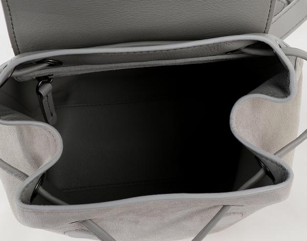 브루넬로 쿠치넬리 모닐리 스웨이드 백팩 그레이