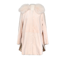 이브살로몬 후디 밍크 코트 라이트 핑크 42