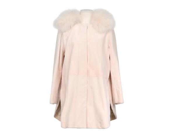 이브살로몬 후디 밍크 코트 라이트 핑크 42