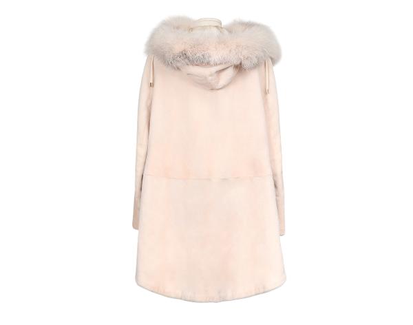 이브살로몬 후디 밍크 코트 라이트 핑크 42
