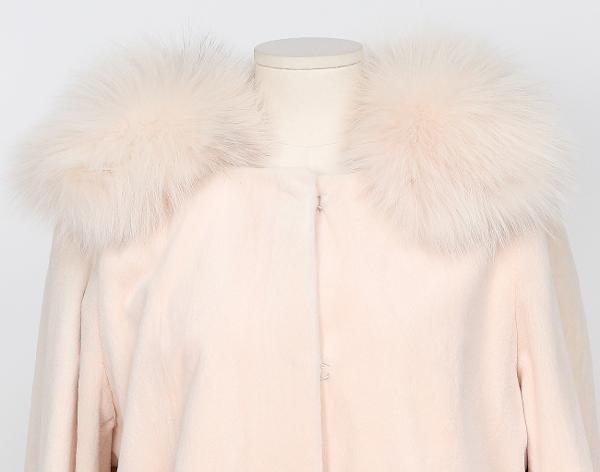 이브살로몬 후디 밍크 코트 라이트 핑크 42