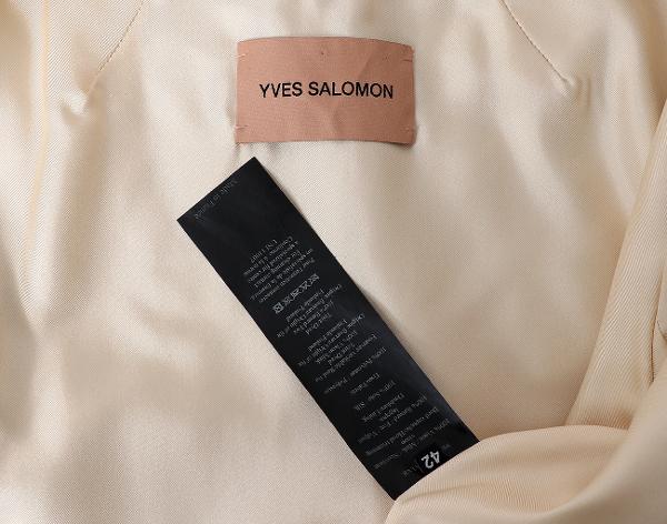 이브살로몬 후디 밍크 코트 라이트 핑크 42