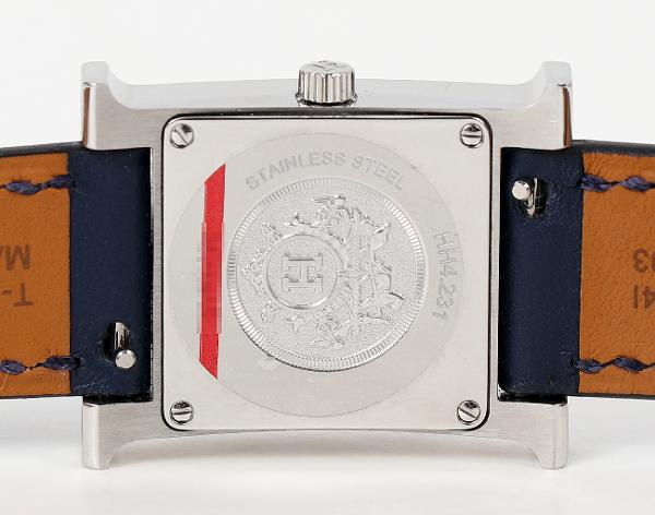 에르메스 H 아워 워치 스몰 스틸 다이아몬드