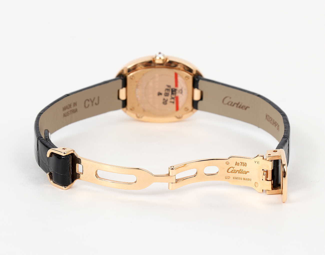 까르띠에 베누아 워치 스몰 핑크골드 다이아몬드