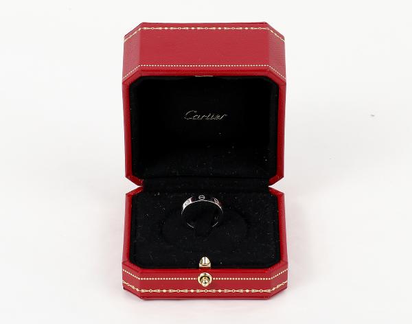 까르띠에 러브 웨딩 밴드 1P 다이아몬드 화이트골드 51