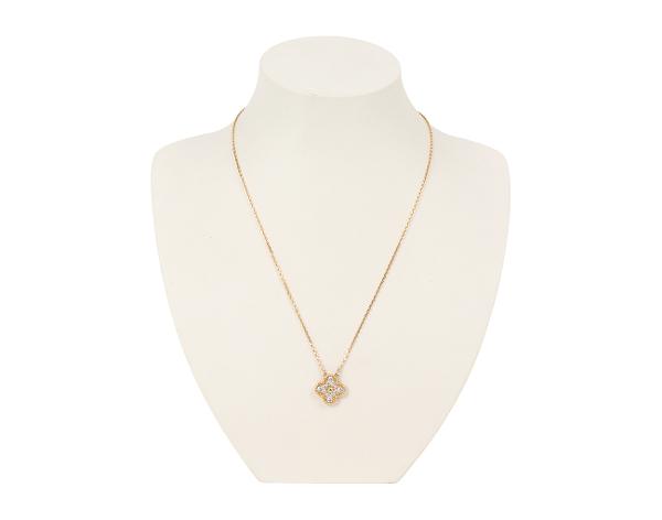 반클리프아펠 빈티지 알함브라 펜던트 옐로우골드 다이아몬드