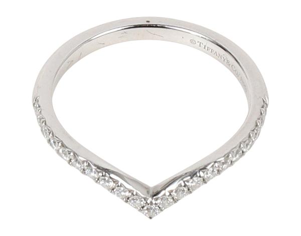 티파니앤코 티파니 솔리스트 V 링 플래티넘 다이아몬드 5.5