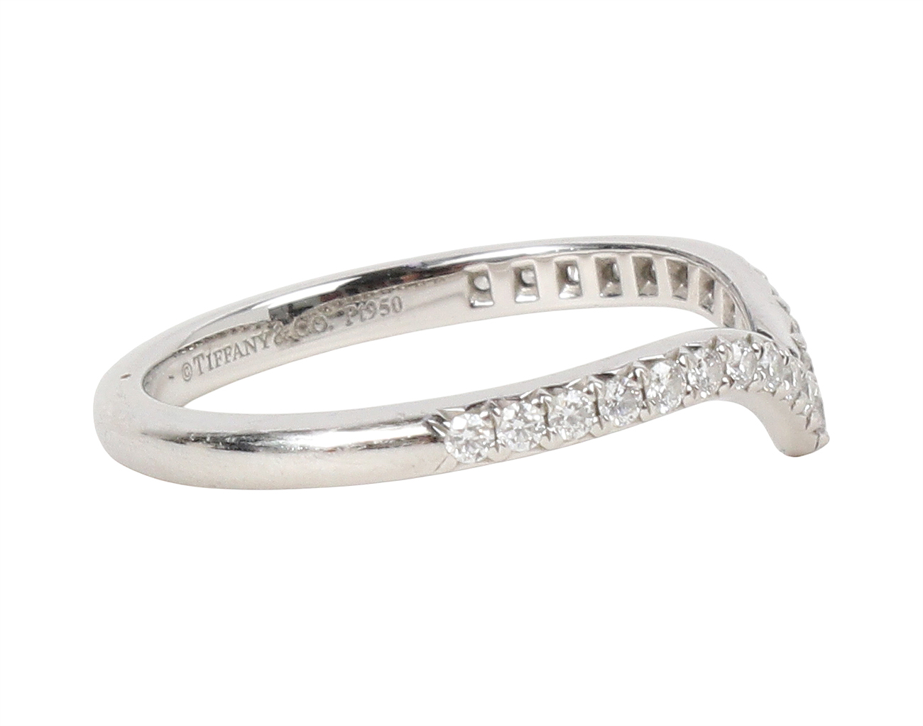 티파니앤코 티파니 솔리스트 V 링 플래티넘 다이아몬드 5.5