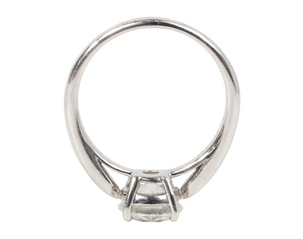 티파니앤코 티파니 하모니 라운드 브릴리언트 웨딩 링 플래티넘 1.40ct