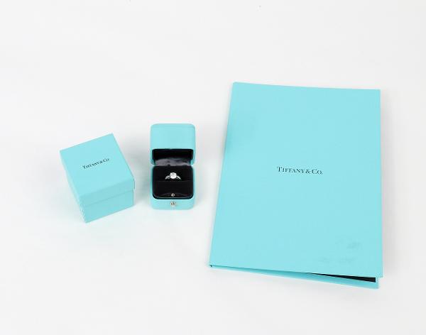 티파니앤코 티파니 하모니 라운드 브릴리언트 웨딩 링 플래티넘 1.40ct