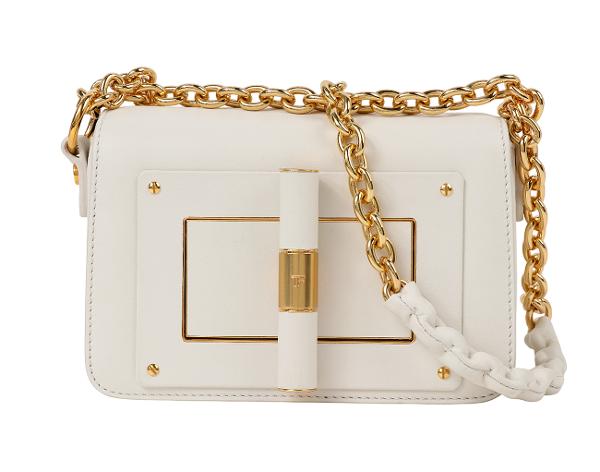 톰포드 나탈리아 숄더백 스몰 화이트