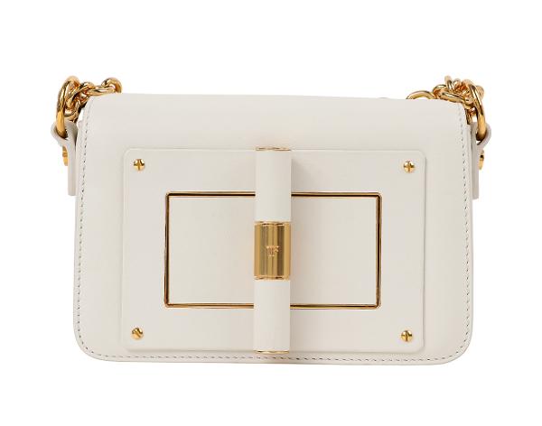 톰포드 나탈리아 숄더백 스몰 화이트