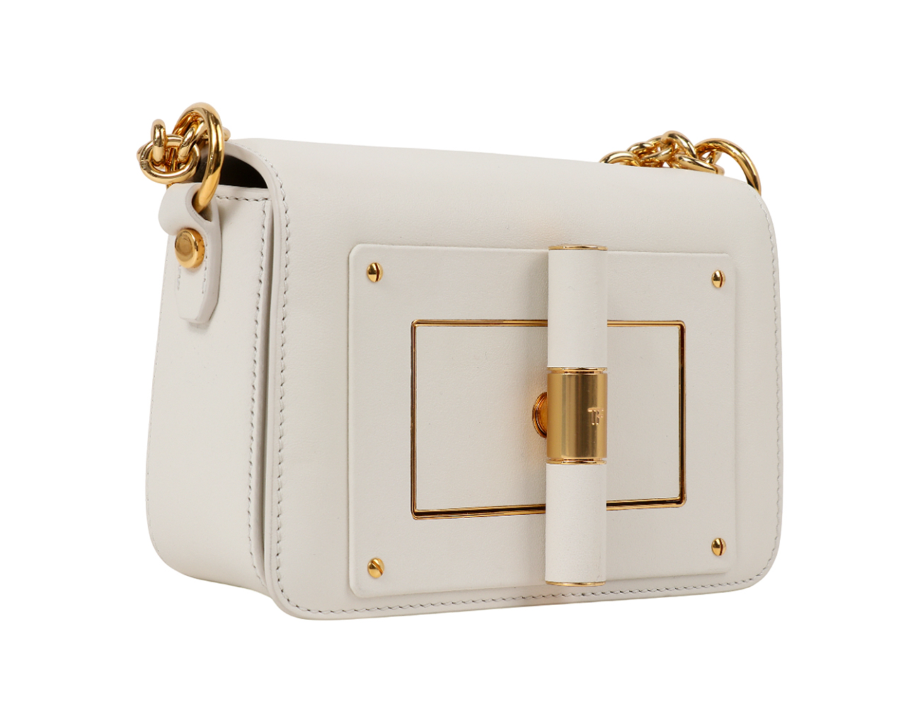 톰포드 나탈리아 숄더백 스몰 화이트