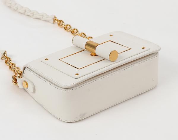 톰포드 나탈리아 숄더백 스몰 화이트