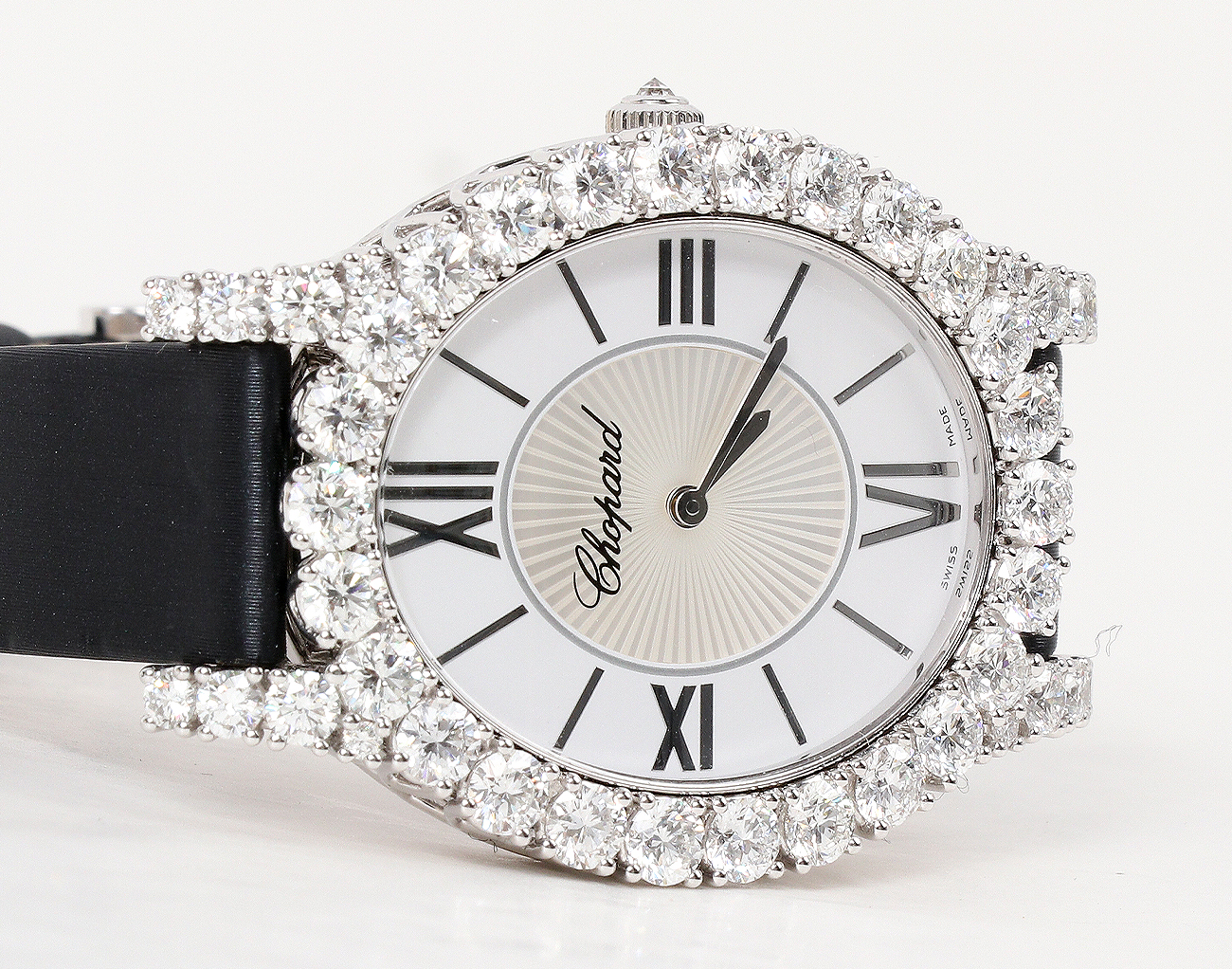쇼파드 뢰흐 뒤 디아망트 워치 화이트골드 다이아몬드 139383-1004