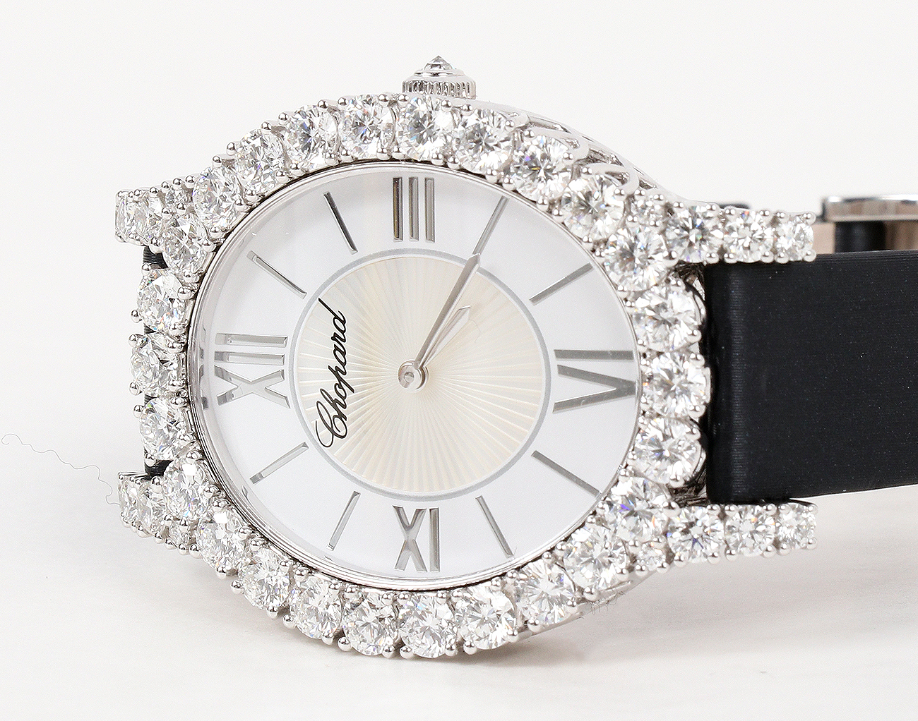 쇼파드 뢰흐 뒤 디아망트 워치 화이트골드 다이아몬드 139383-1004