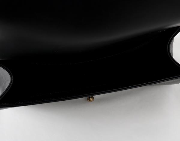 샤넬 카우하이드 헤어 보이 미듐 블랙 빈티지 금장